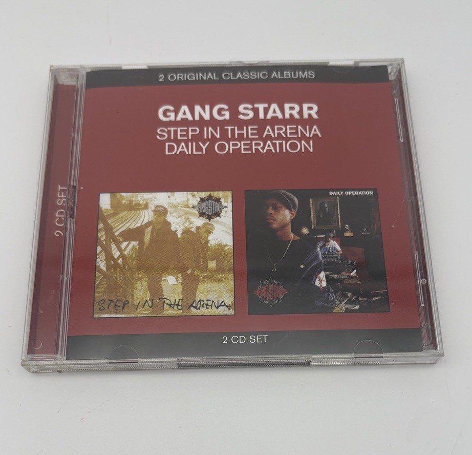 GANG STARR - CLASSIC ALBUMS (2IN1) 2 CD STEP IN THE ARENA- DAILY OPERATION