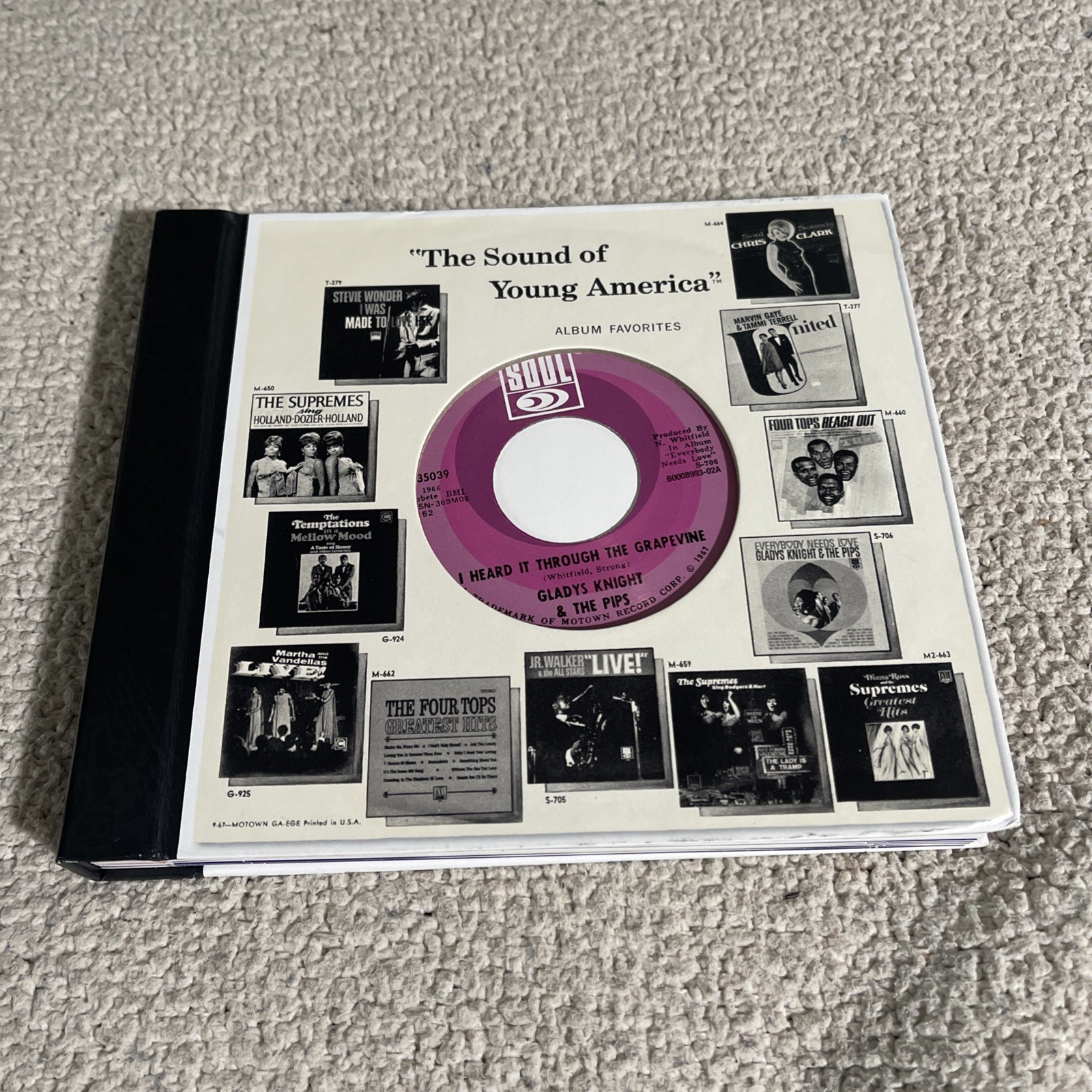 The Complete Motown Singles Vol. 7 1967 Five CD + 7” 45RPM