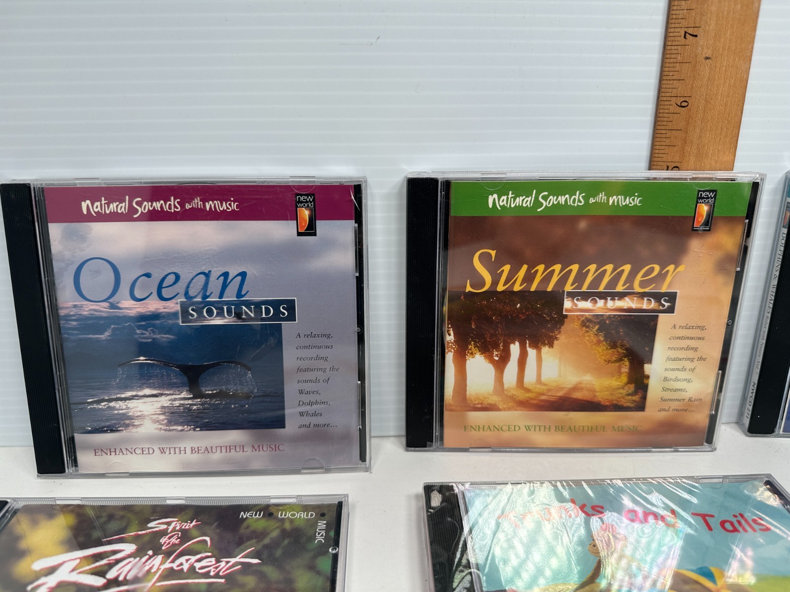 Lot of 9 CDs Natural Sounds Relax Handwriting without tears Homeschool Classroom