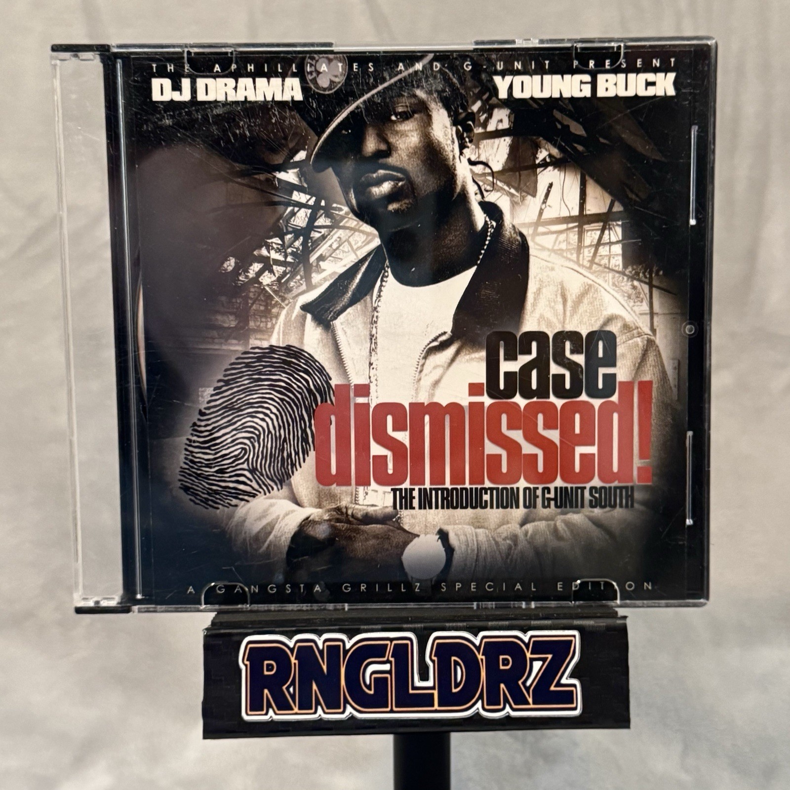 DJ Drama & Young Buck - Case Dismissed! G-Unit South Promo Mixtape CD 2000s
