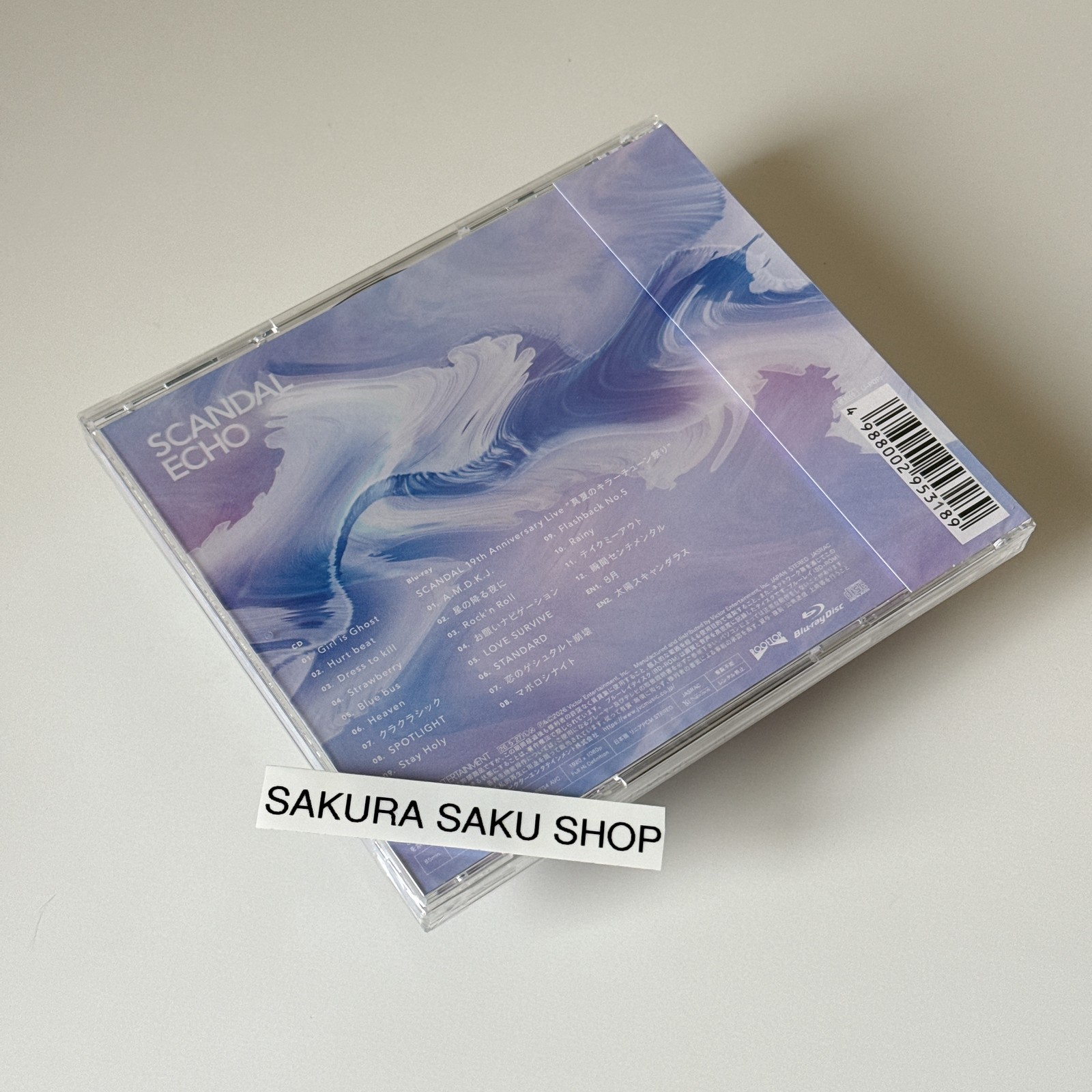 SCANDAL ECHO First Limited Edition Type A CD Blu-ray Japan