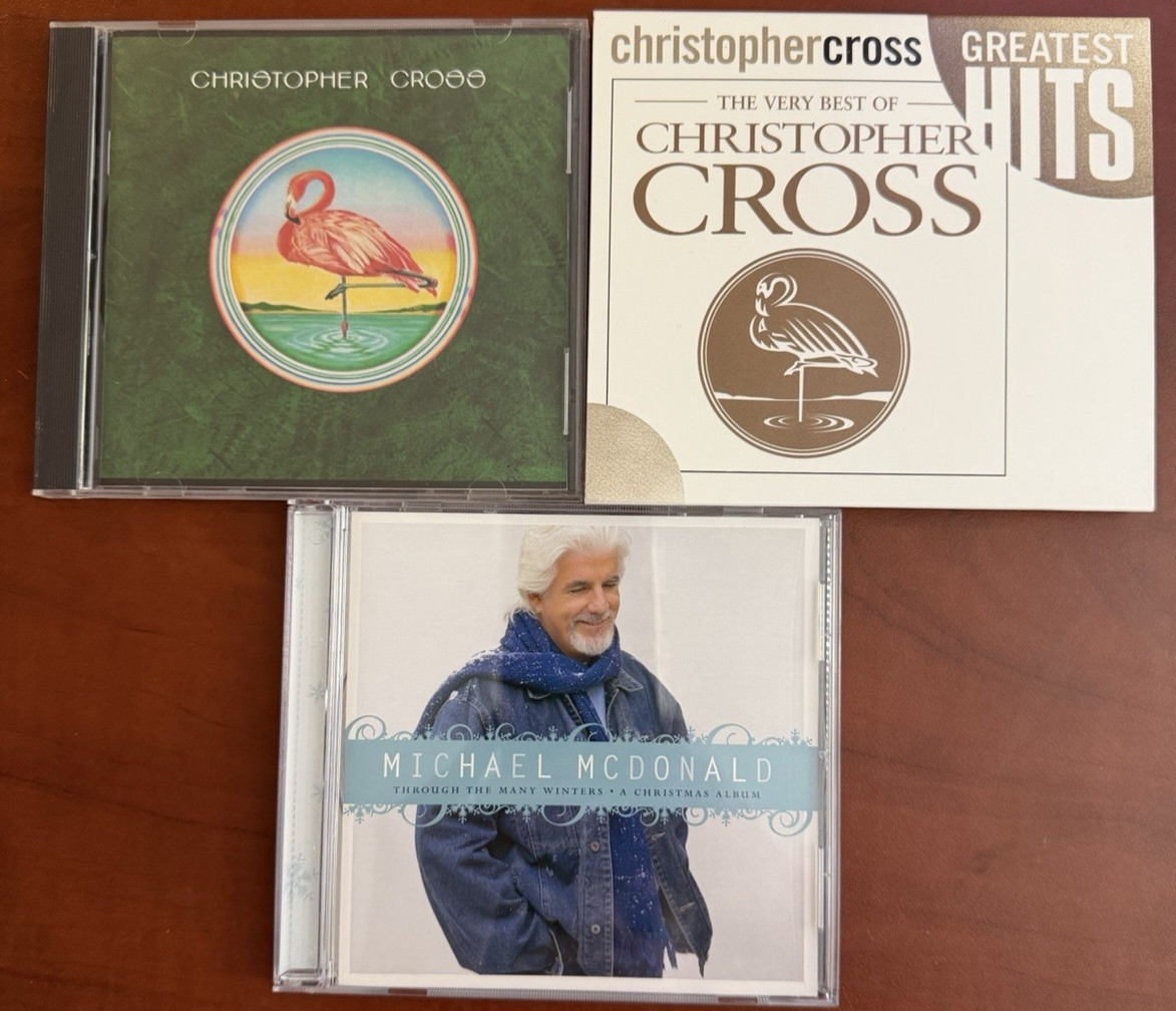 Christopher Cross & Michael McDonald CD Lot of 3 Greatest Hits Yacht Rock