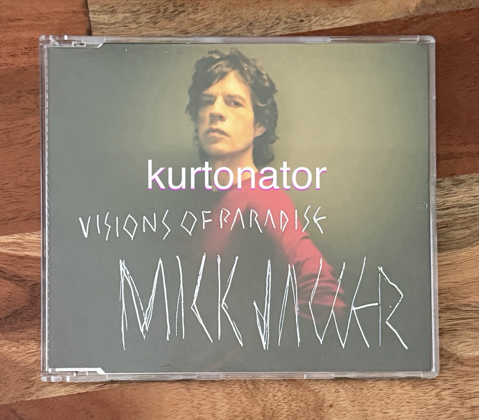 Mick Jagger VISIONS OF PARADISE 4 Track CD Single 2002 EU Import