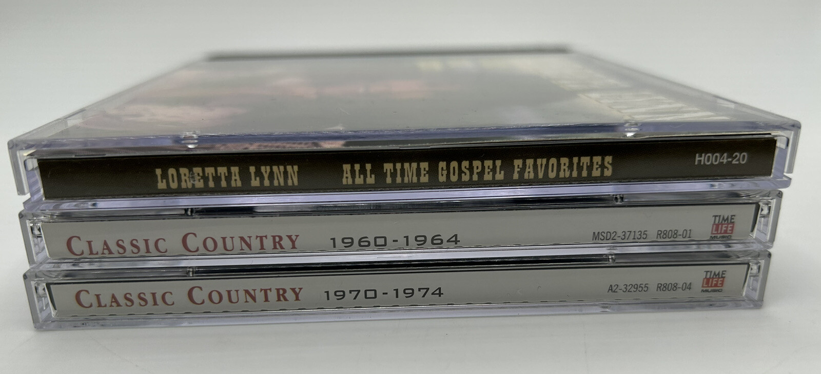 Country CDs Mixed Lot Loretta Lynn Patsy Cline Merle Haggard Johnny Cash