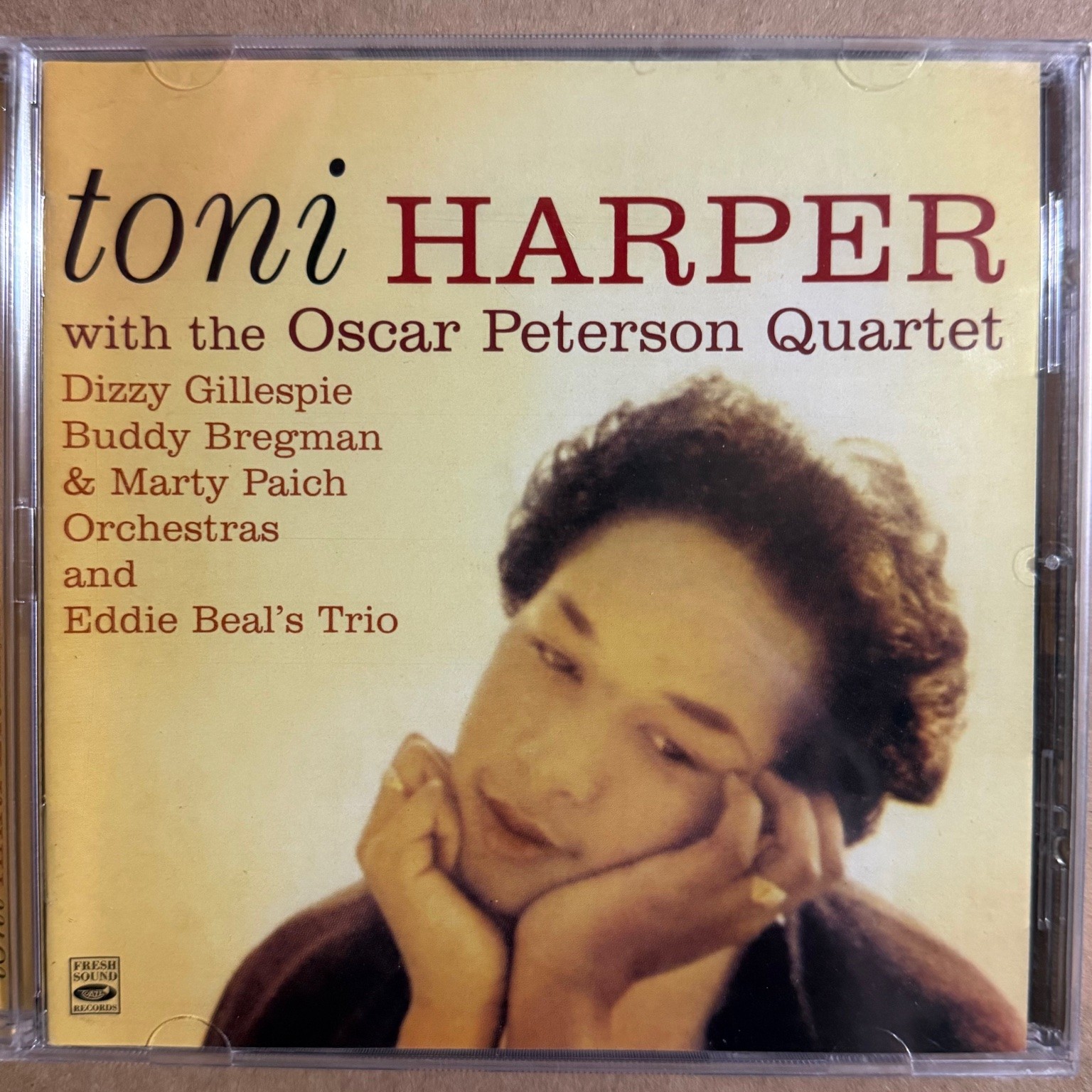 Toni Harper w/ Oscar Peterson Quartet CD 2011 Remastered Jazz Fresh Sound