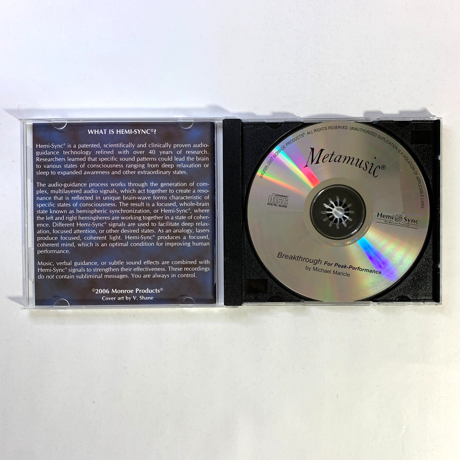 Hemi-Sync - Breakthrough for Peak-Performance (CD, 2006) - Monroe, Meditation