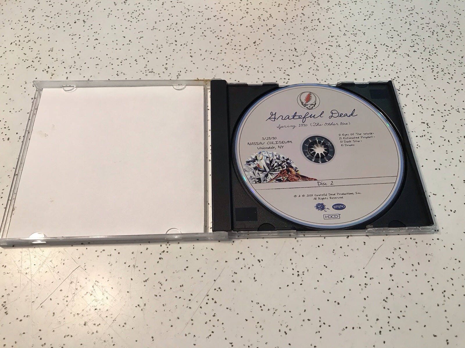 2 Grateful Dead Cds 2 & 3 Spring 1990 Nassau Coliseum 3-29-90 Uniondale NY