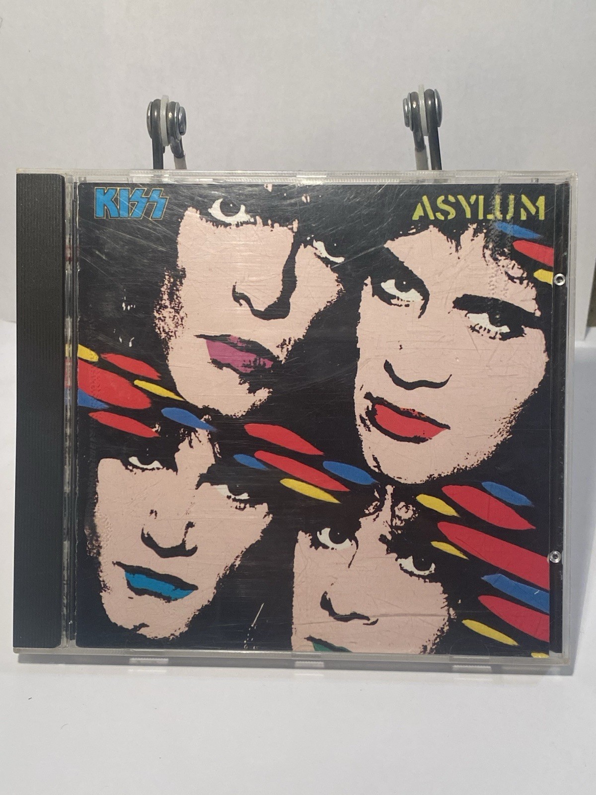 KISS CD Asylum 826 099-2 M-1 West Germany 1st USA Pressing Blue Border Vintage