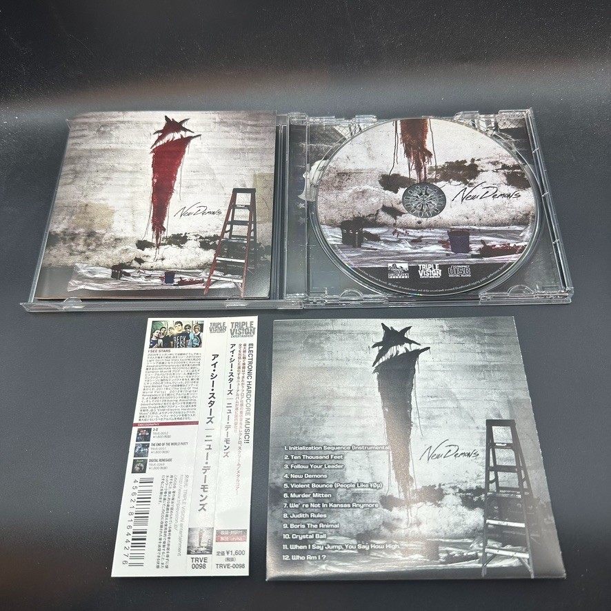 I See Stars / New Demons First Edition 2013 Japan OBI CD