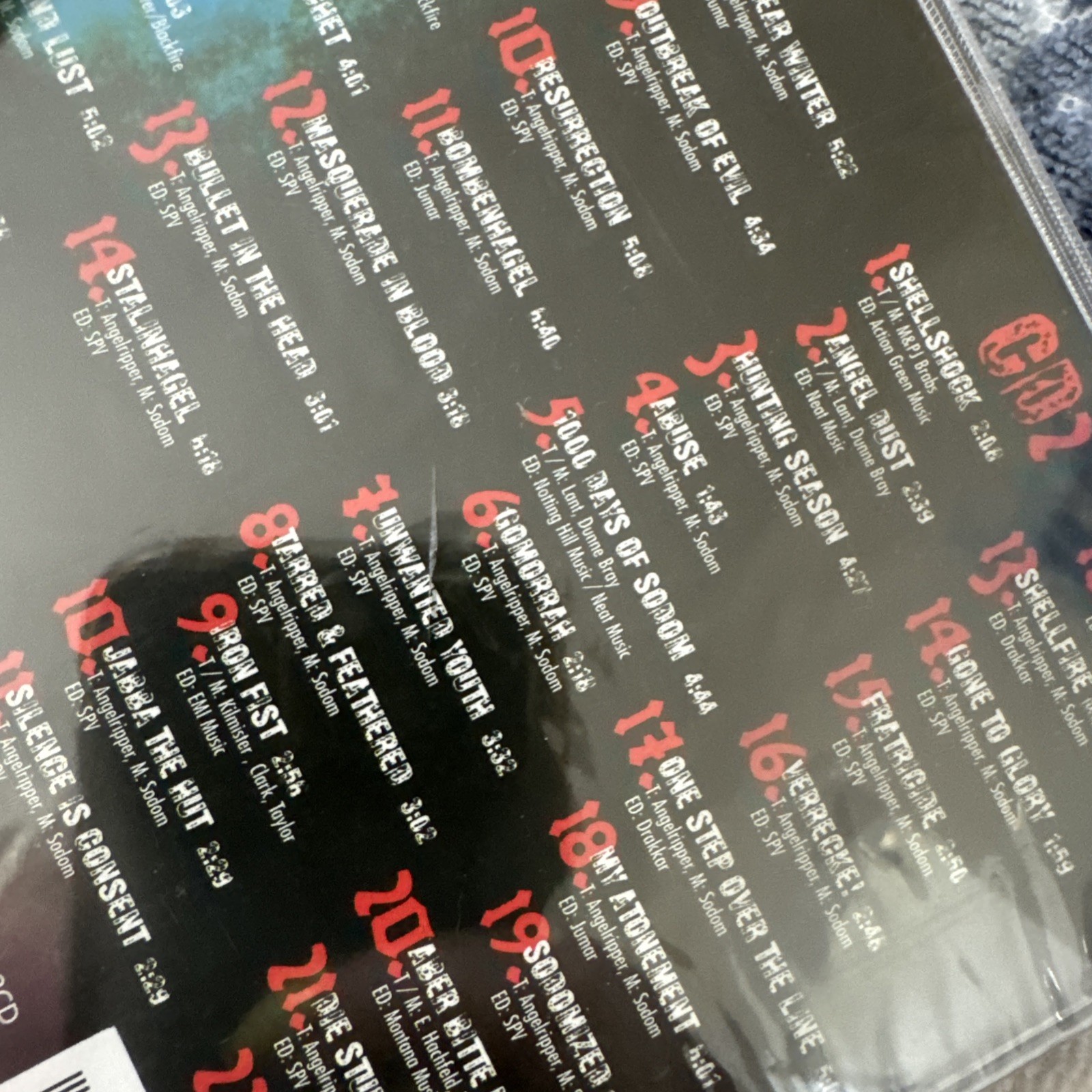 NEW READ* Sodom Ten Black Years - Best Of 2CD Thrash Compilation SPV Steamhammer