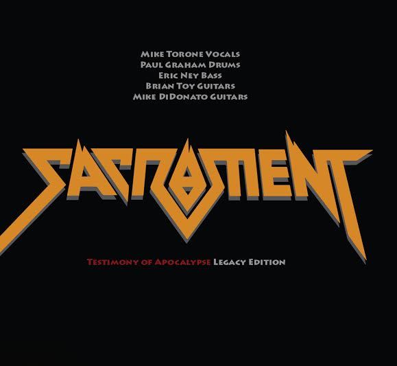 SACRAMENT-TESTIMONY OF APOCALYPSE (*NEW-CD, 2014, Retroactive) Christian Thrash