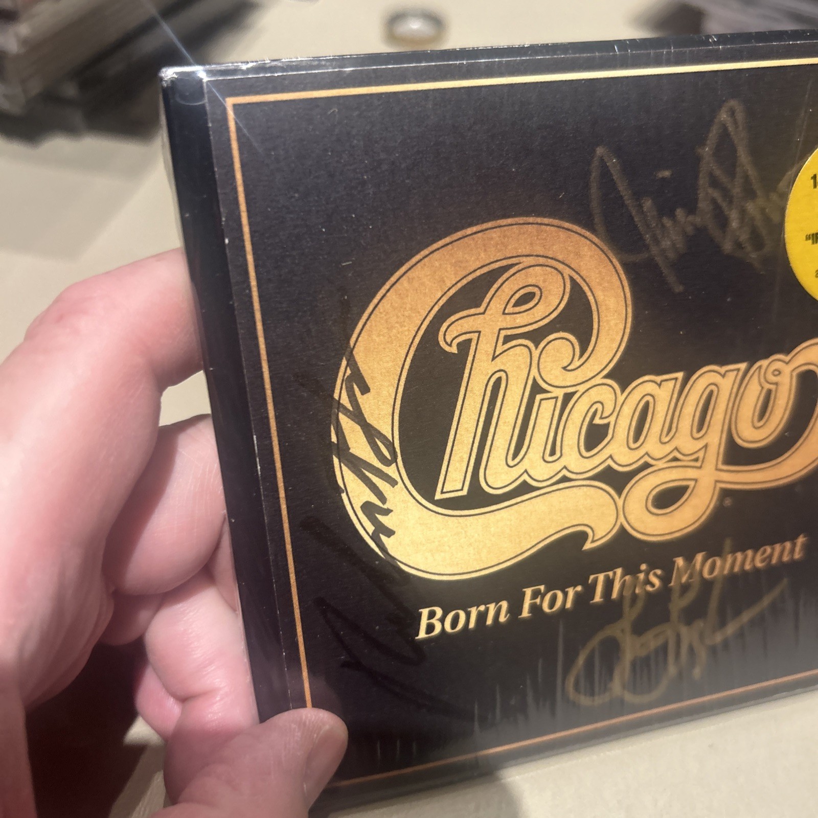 Born for this Moment by Chicago (CD, 2022) Autograph Signed Cd