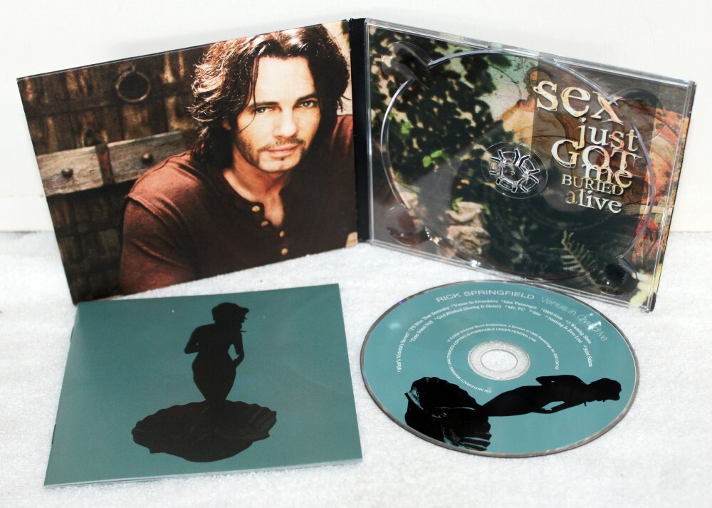 Rick Springfield ~ Venus in Overdrive 2008 New Door Records Digipak Used CD VG++