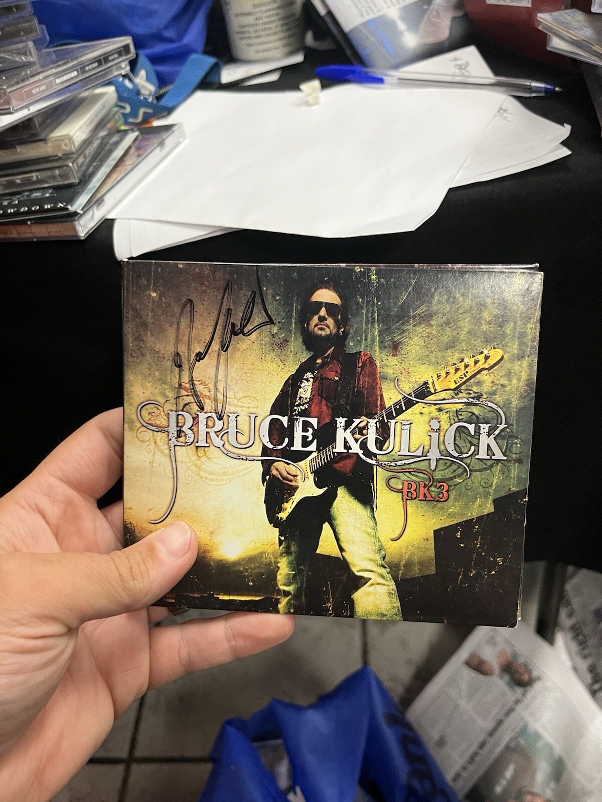BK3 [Digipak] * SIGNED AUTOGRAPHED by Bruce Kulick CD 2010 Twenty4 Records