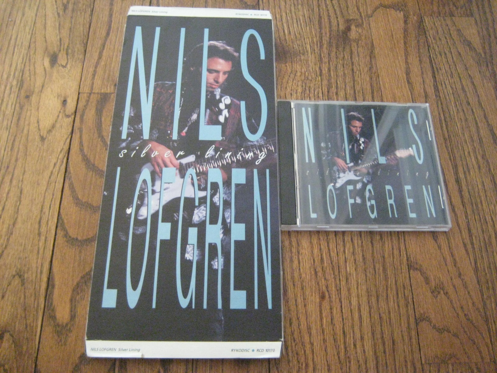 Nils Lofgren Silver Lining CD Longbox and Original Cd Bruce Springsteen