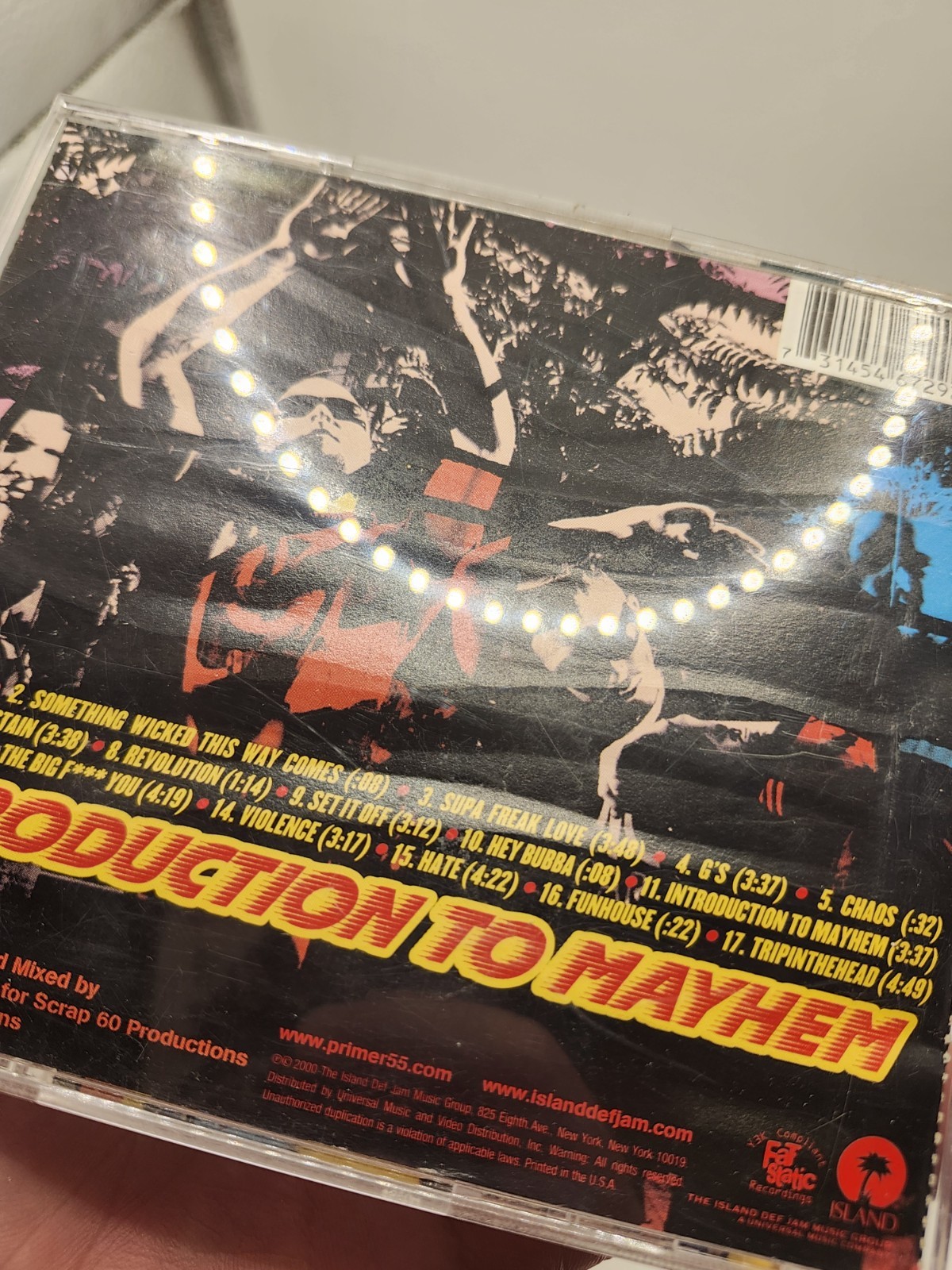 *Water Damage* Primer 55 Introduction to Mayhem CD 2000 RARE *READ*