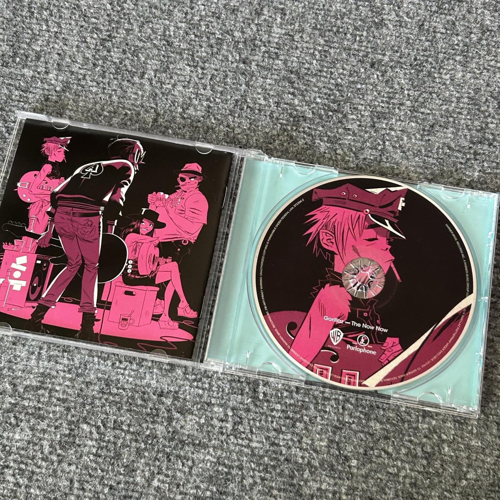 Gorillaz 4CD Now Now Humanz Singles Collection Fall Trip Hop Multicolor Album