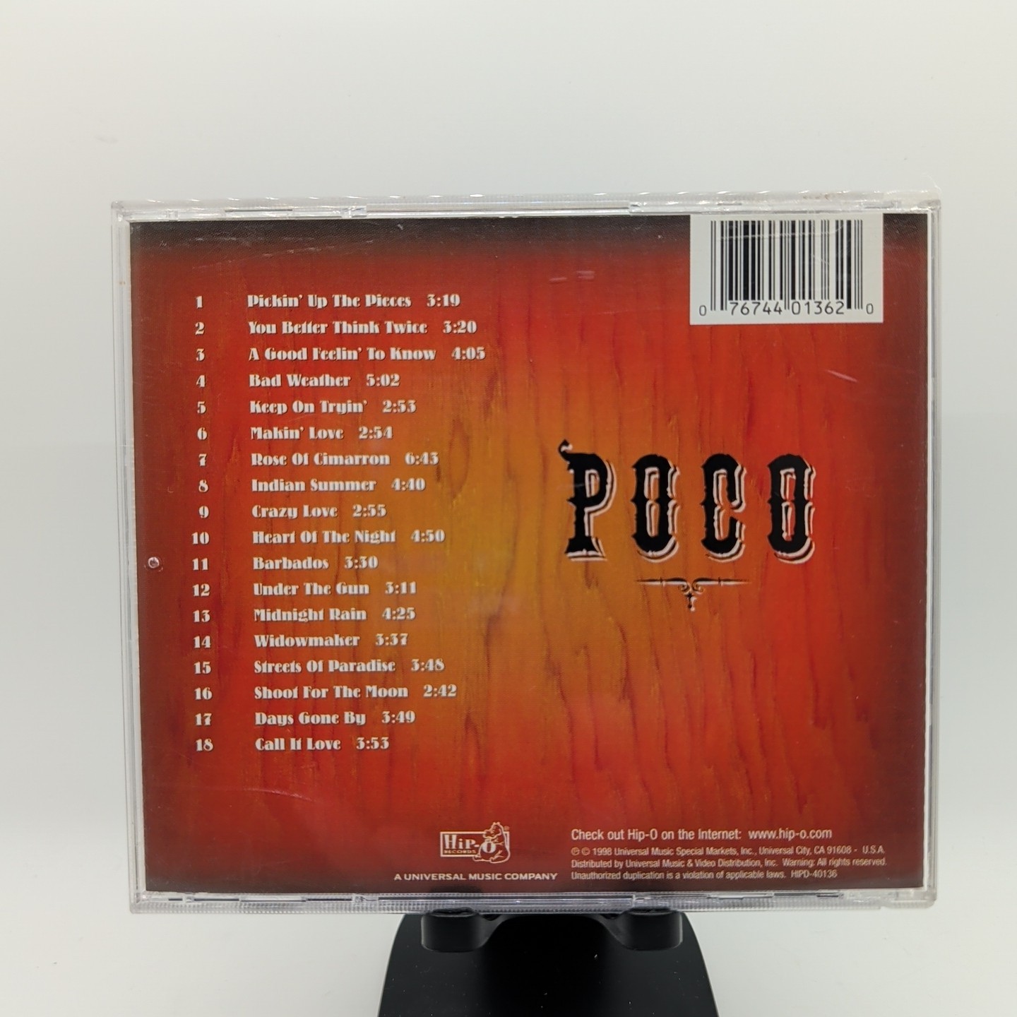 Poco – The Ultimate Collection CD 1998 Country Rock Compilation Hip-O Records