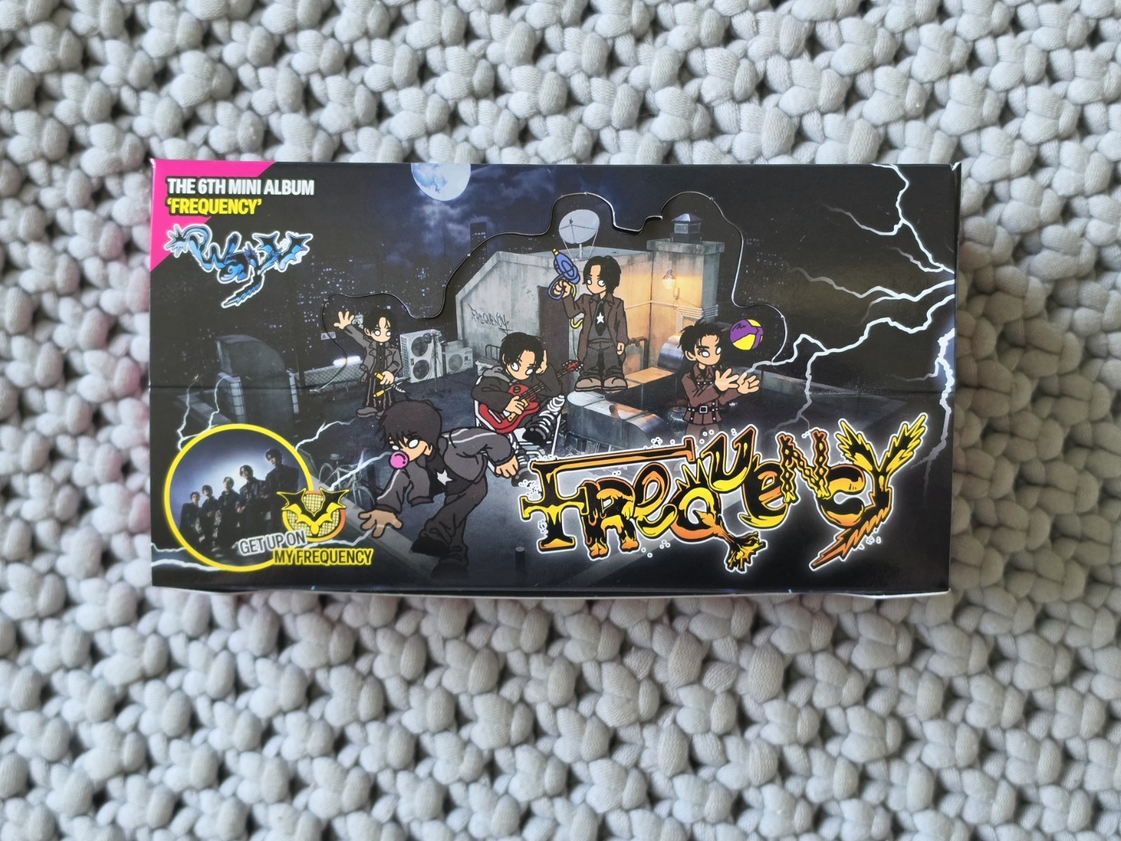 Kpop NCT WayV 6th Mini Album Frequency Package Ver. CD Trading Cards - Open - UK