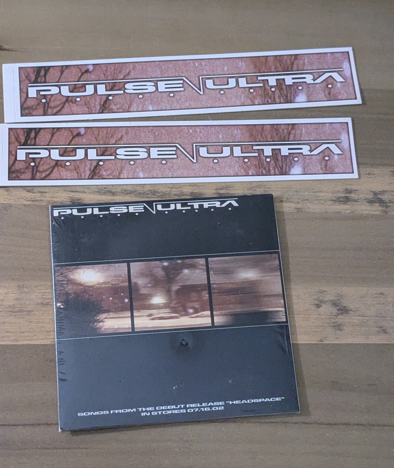 Promo / Sampler: Pulse Ultra (2002, PROMO CD) Build Your Cages W/Stickers *NEW
