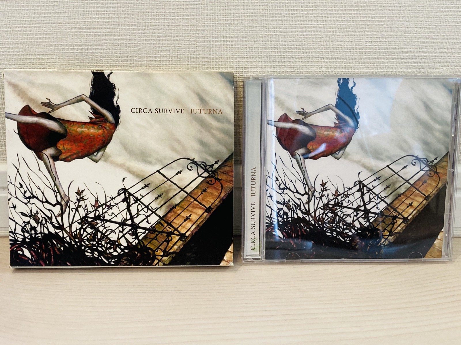Circa Survive Juturna CD 2005 US EVR103 Anthony Green Saosin Taken Emo