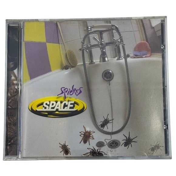 Space Spiders CD Album 1996 Gut Reaction Records Britpop Alternative Rock