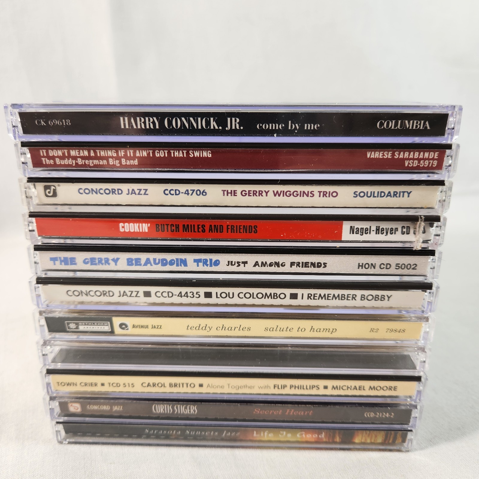 Jazz SWING 11 CD LOT + Big Band + Vocals 1950s, 1980s-1990s NEAR MINT Fast Ship