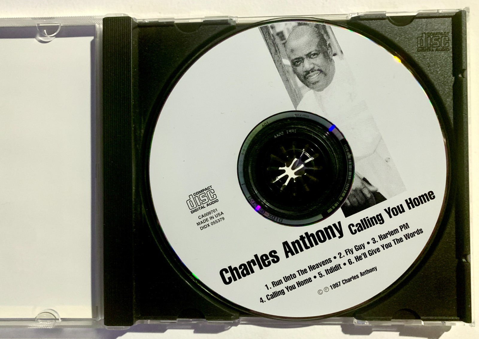 Charles Anthony "Calling You Home" CD rare private press funk soul jazz R&B 1997