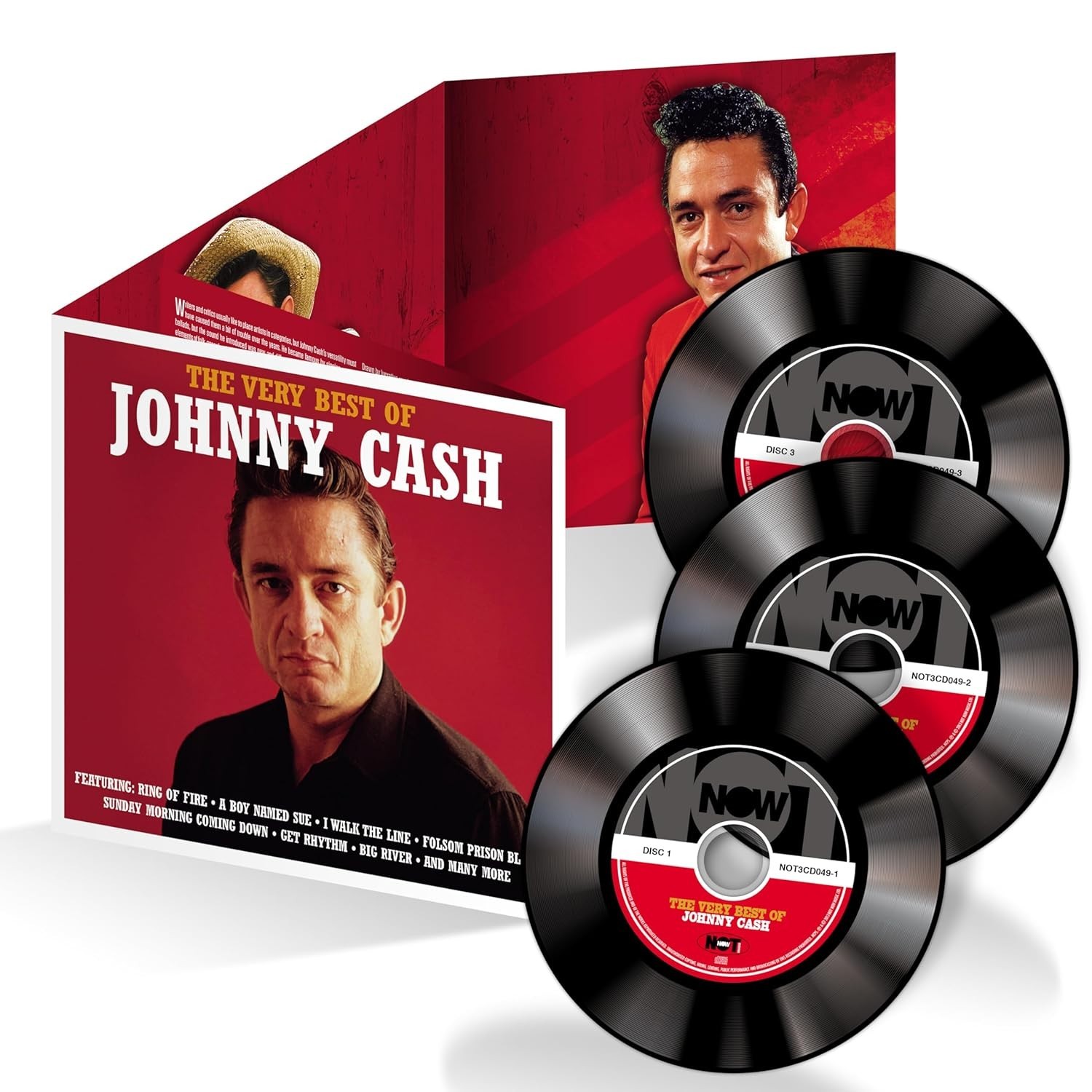 Johnny Cash - The Very Best Of 3 CD Set - NEW