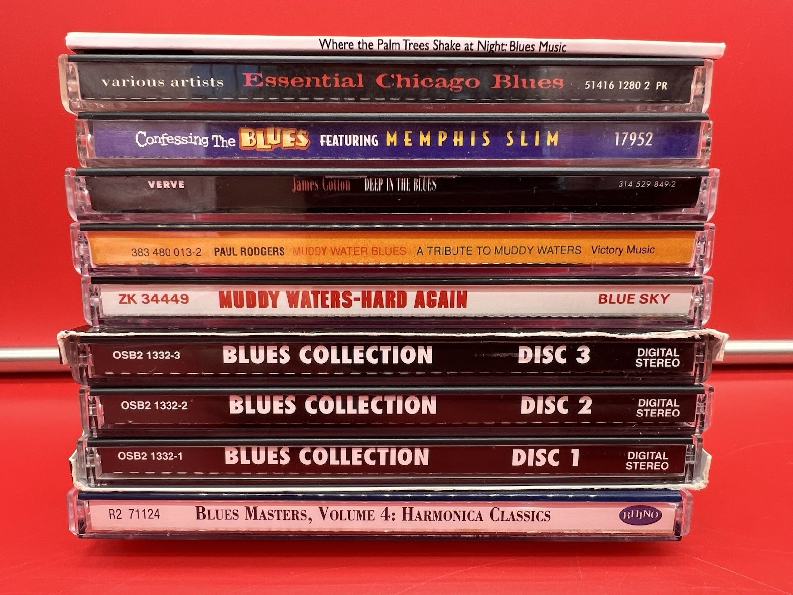 Various Artists Blues Collection Lot Of 10 CDs