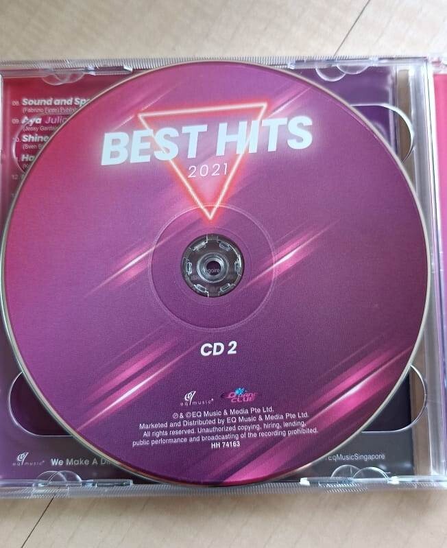 Best Hits 2021 CD Euro Dance Remix Singpore Release Akcent Mario Lopez Scotty