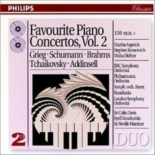 Philips 2CD Favourite Piano Concertos Vol 2 Martha Argerich Very Good Condition