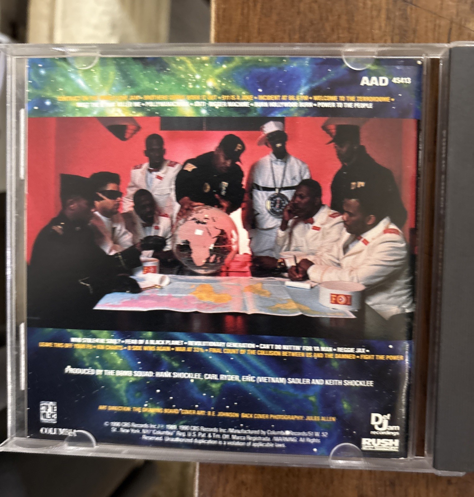 Public Enemy Vintage CD Lot, Nation of Millions, Fear Of A Black Planet, Apoc 91