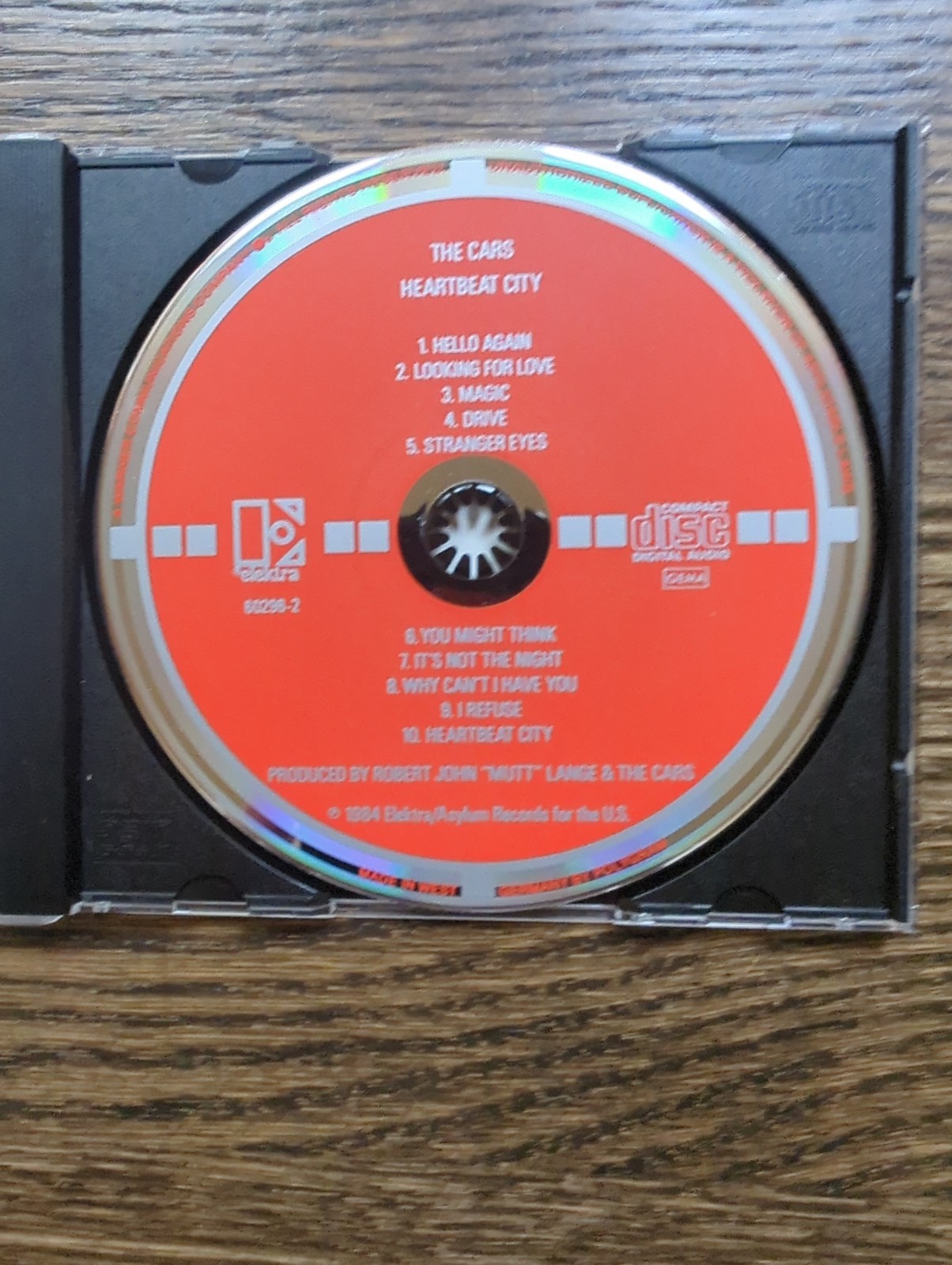 The Cars - Heartbeat City - Target CD West Germany