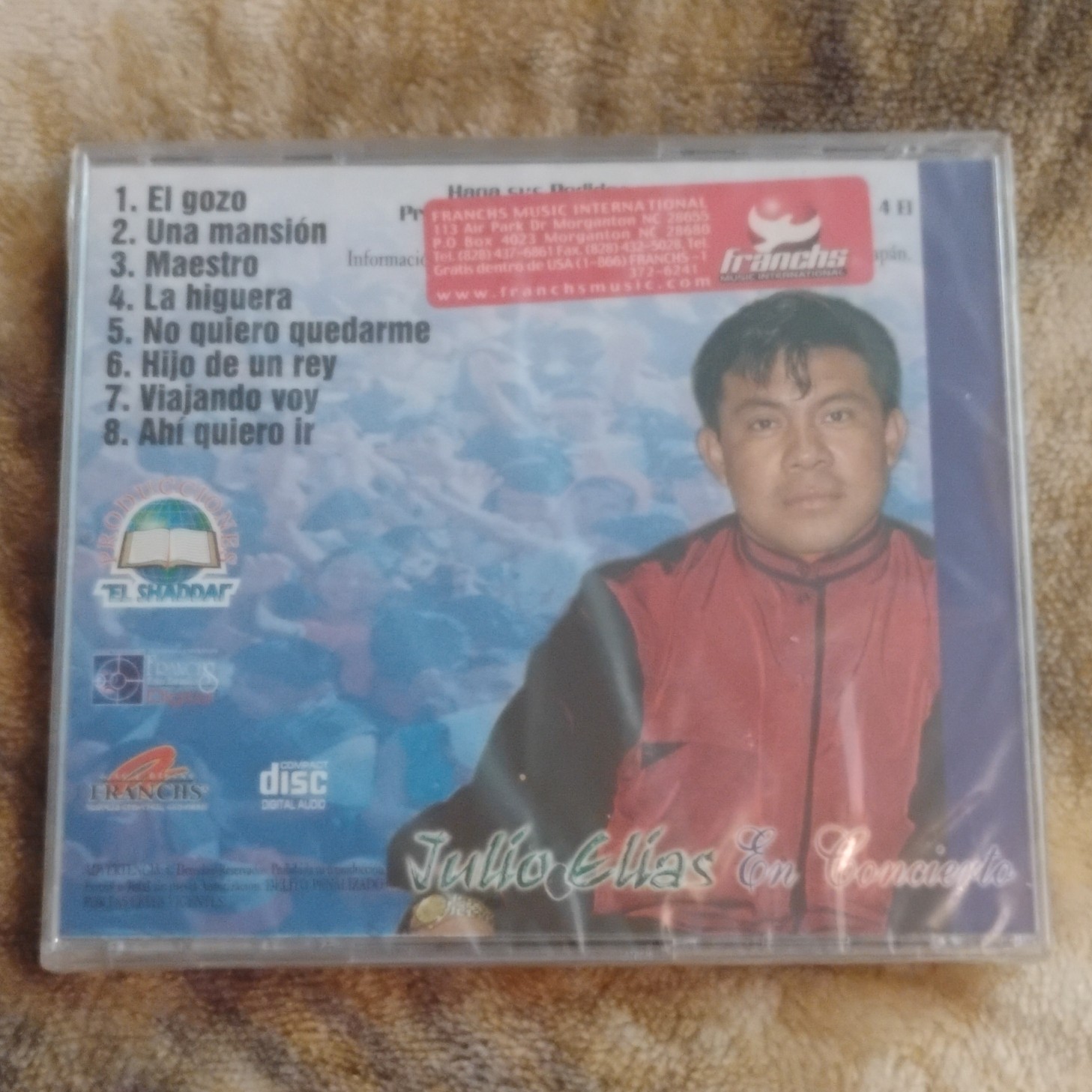 Julio Elias En Concierto Vol 10 CD Religious Spanish Musica Cristiana latin