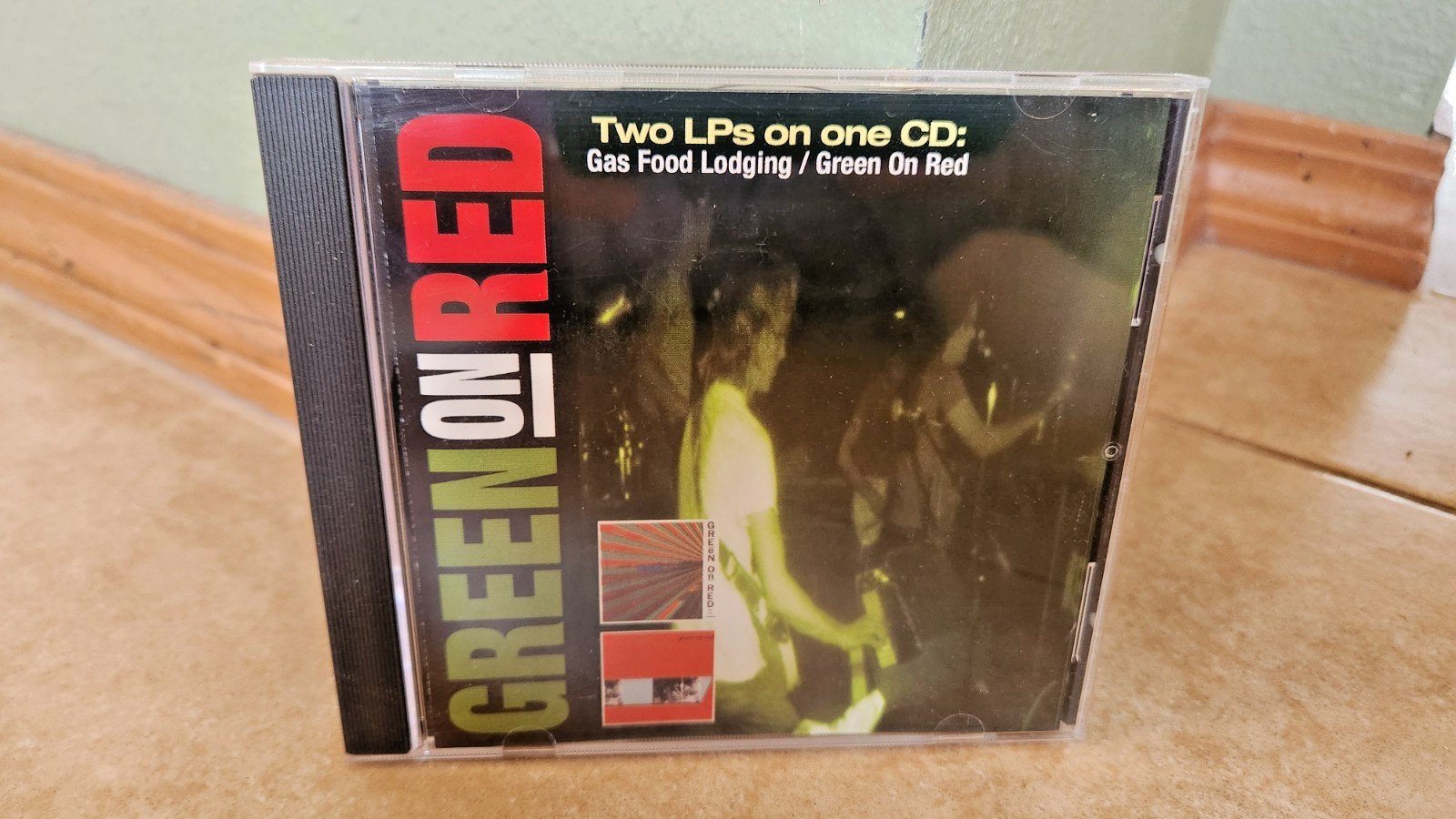 Green On Red self titled s/t / Gas Food Lodging cd 2 LPs on 1 Restless label 80s
