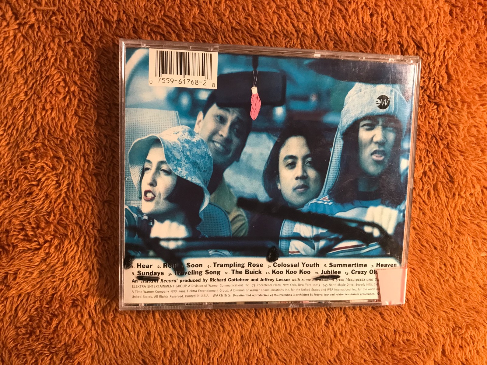 Moonpools & Caterpillars CD Lucky Dumpling US PROMO Eastwest Records 1995 elektr