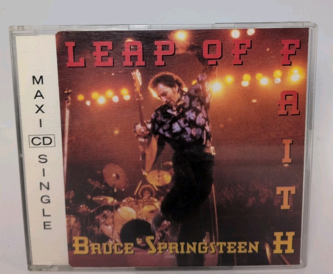 Bruce Springsteen - Leap Of Faith Maxi CD Single - 30 Days Out B636
