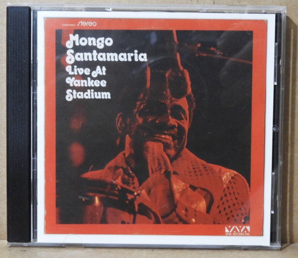 MONGO SANTAMARIA "Live At Yankee Stadium" 2008 (VAYA) LATIN JAZZ CD VG/EX!!