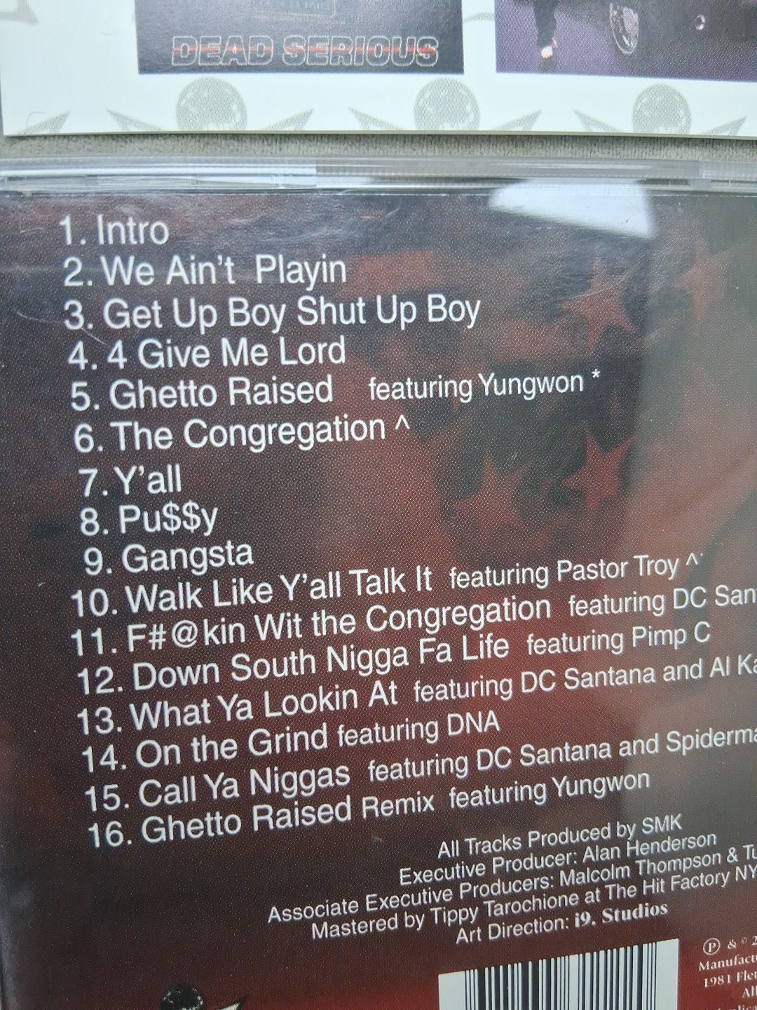 The Congregation - Ghetto Raised (CD, 2001) 16 track variant! Near Mint! RARE!!
