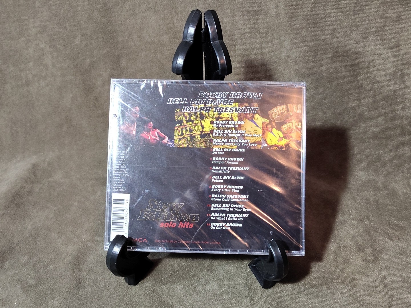 New Edition Solo Hits by New Edition (US) (CD, Dec-1996, MCA) BRAND NEW