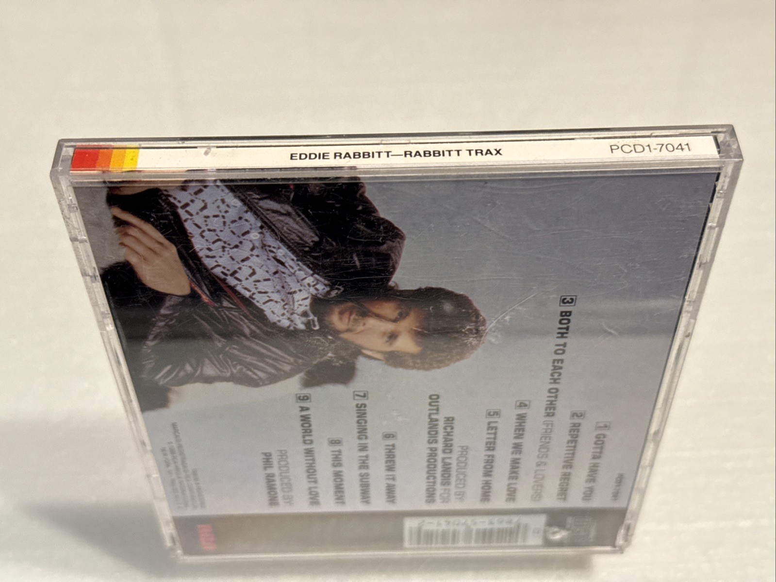[NO BOOKLET!] EDDIE RABBITT Trax 1986 RCA/Made in JAPAN CD 10TH STUDIO ALBUM OOP