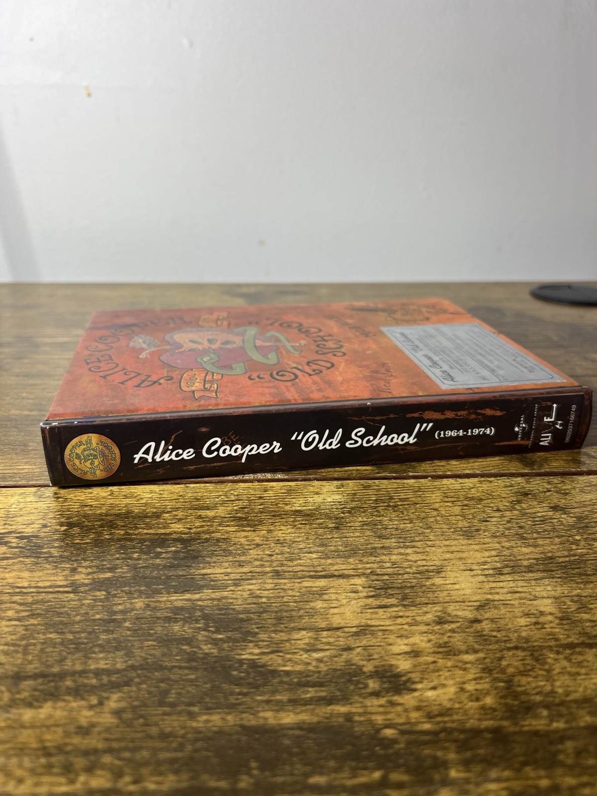 ALICE COOPER-OLD SCHOOL 1964-1974 (4 CD BOX SET 2012) WITH BOOK RARE