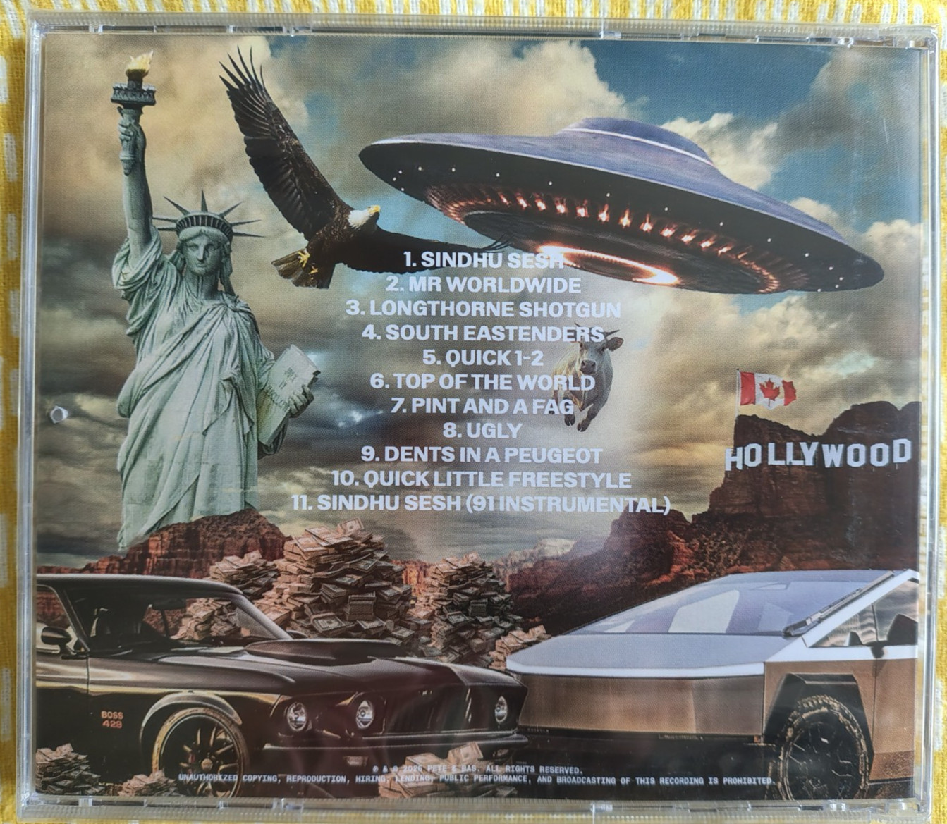 Pete & Bas - Do America - Rare Tour CD! - New & Sealed!