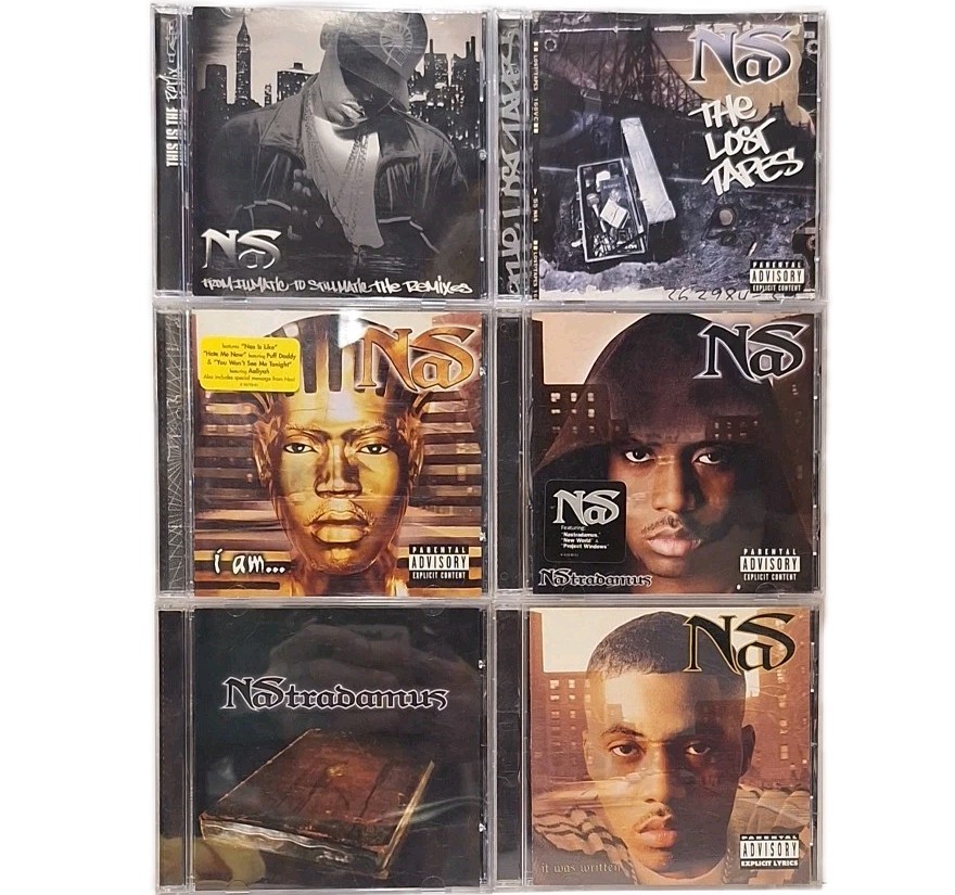 Nas CD Bundle Of 6 Excellent Condition EX OOP Tested Fast Shipping