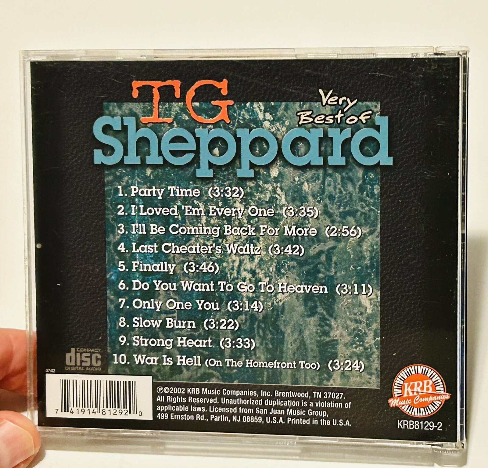 T.G. Sheppard - Very Best Of T.G. Sheppard, CD