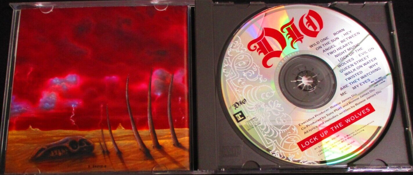 DIO, Lock Up the Wolves, CD, 1990, Reprise Records
