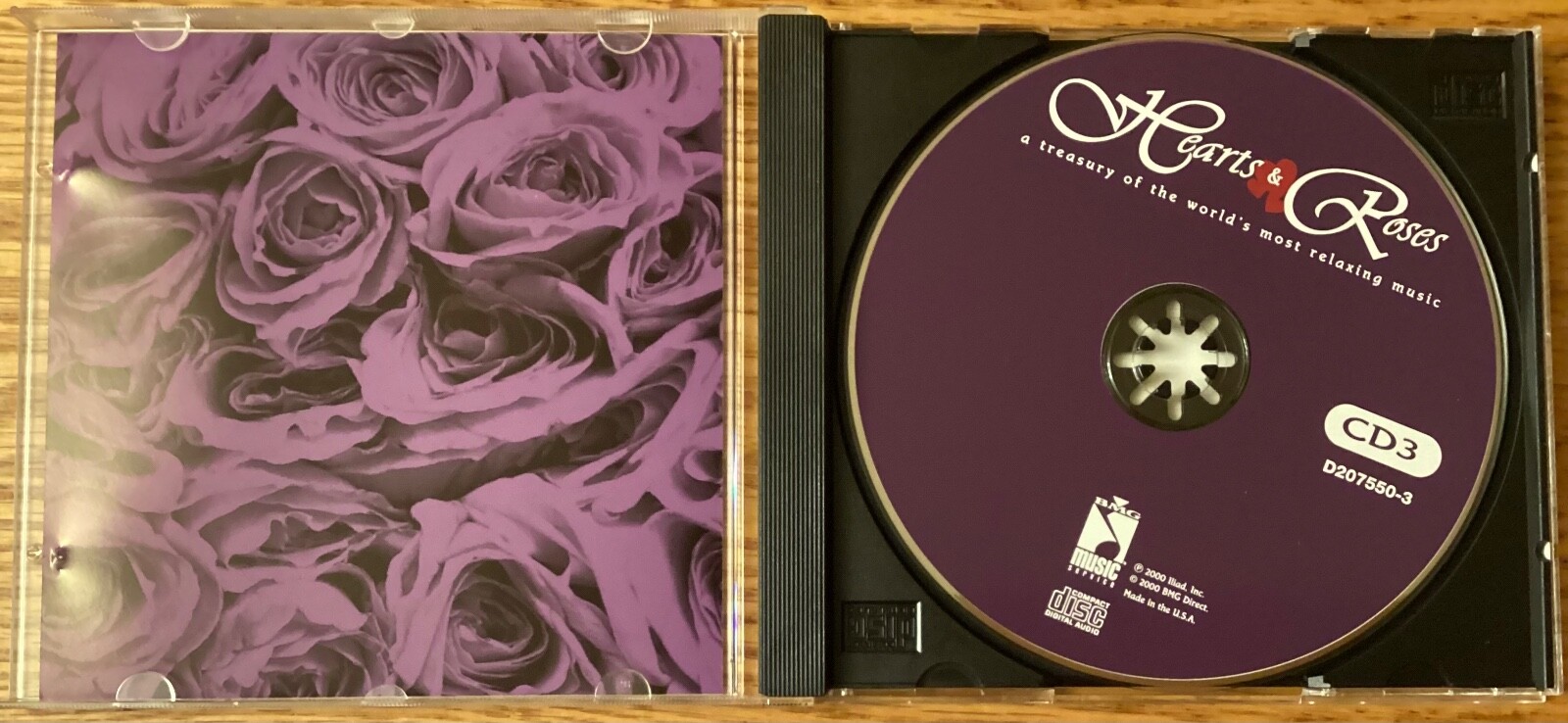 Hearts & Roses: A Treasury of the World’s Most Relaxing Music, 3-Disc CD Set