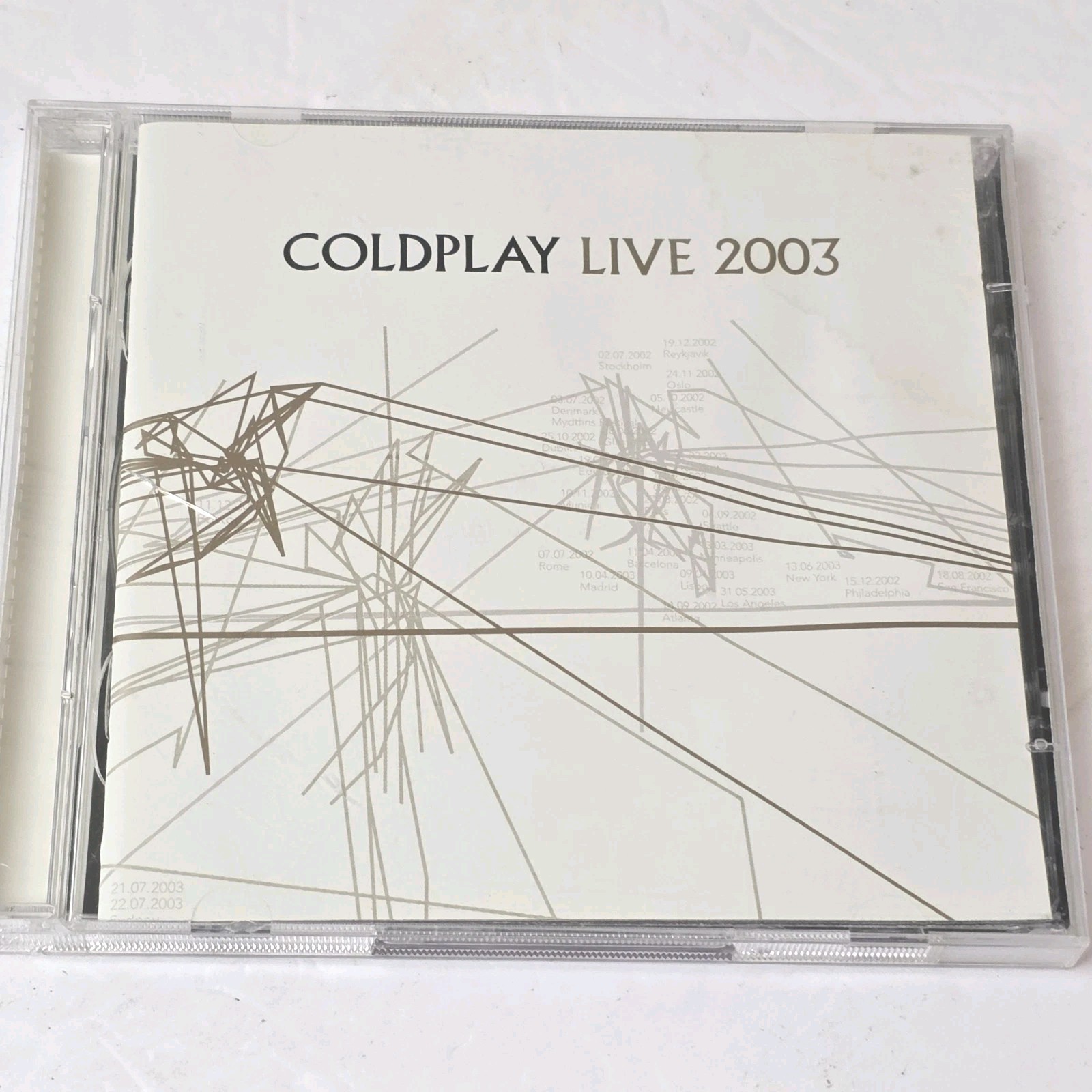 Coldplay Live 2003 CD *BUY 2 GET 3 FREE*