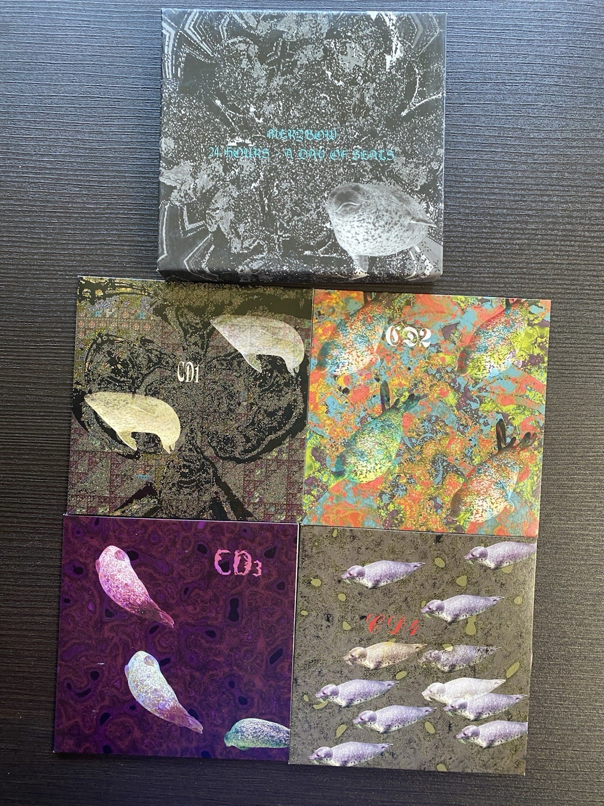 Merzbow 24 Hours - A Day Of Seals 4CD Box Set